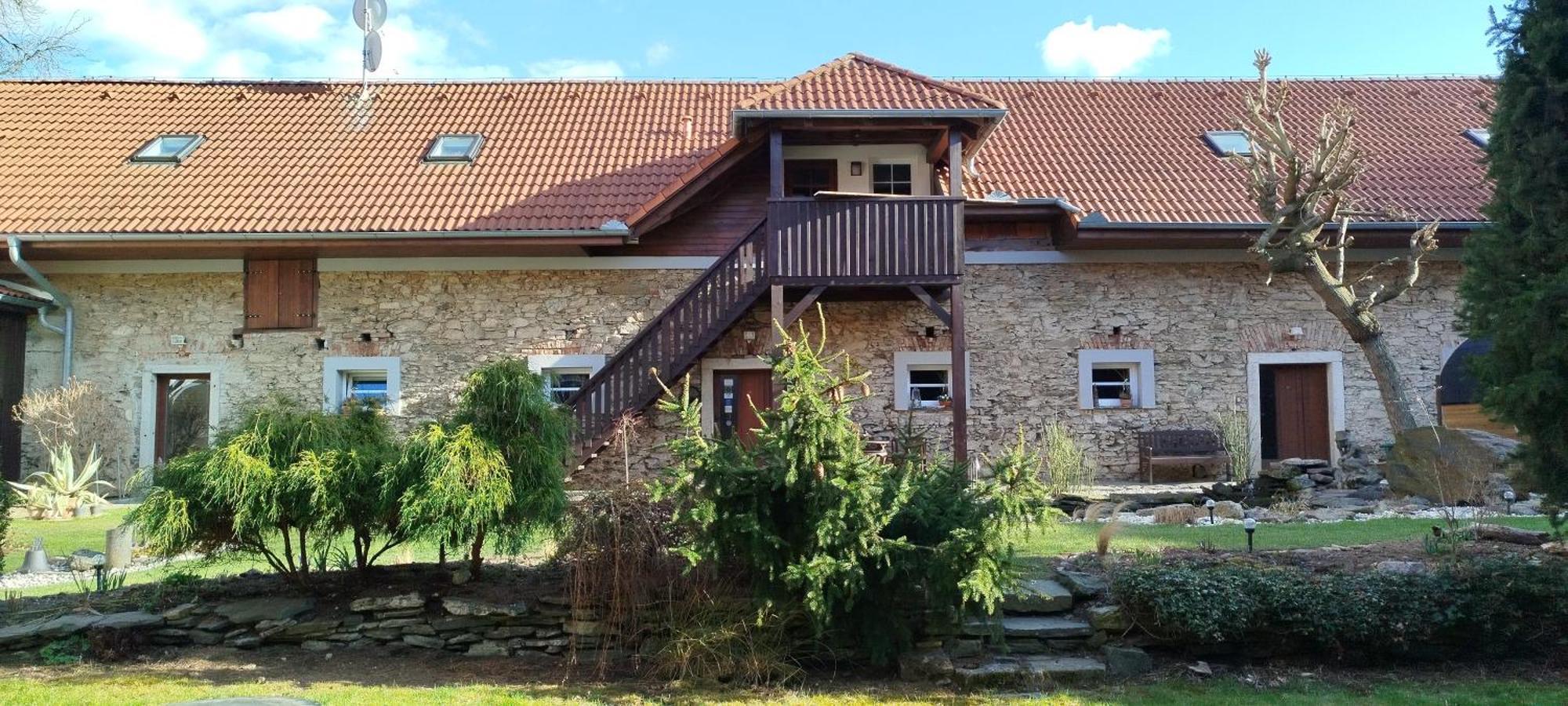 Statek Kloubek Daire Chabičovice Dış mekan fotoğraf
