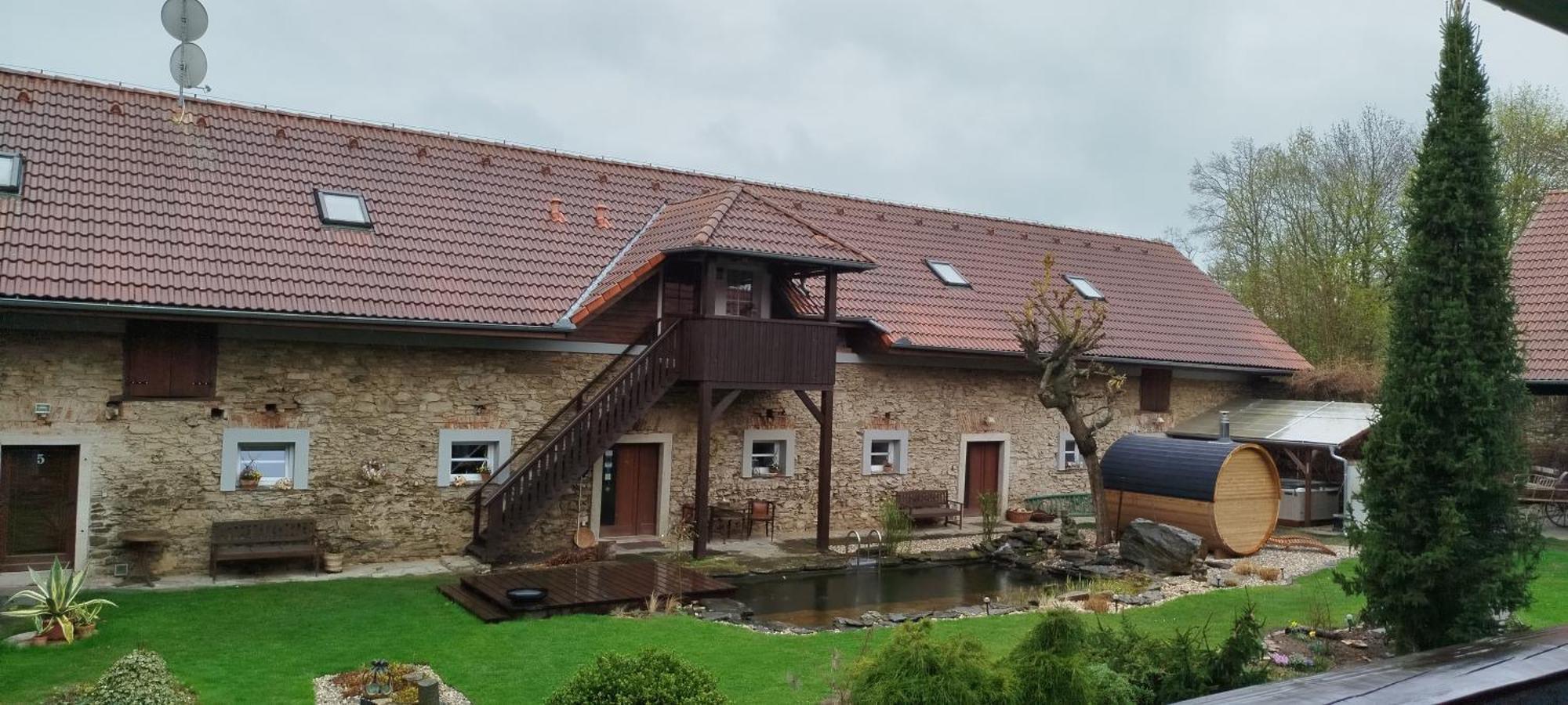 Statek Kloubek Daire Chabičovice Dış mekan fotoğraf
