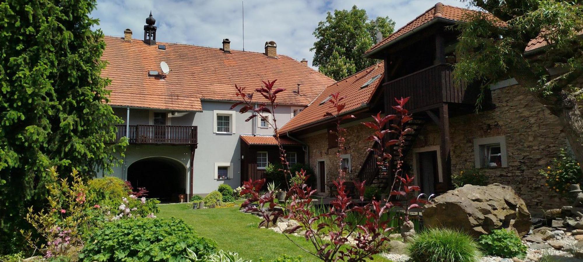 Statek Kloubek Daire Chabičovice Dış mekan fotoğraf