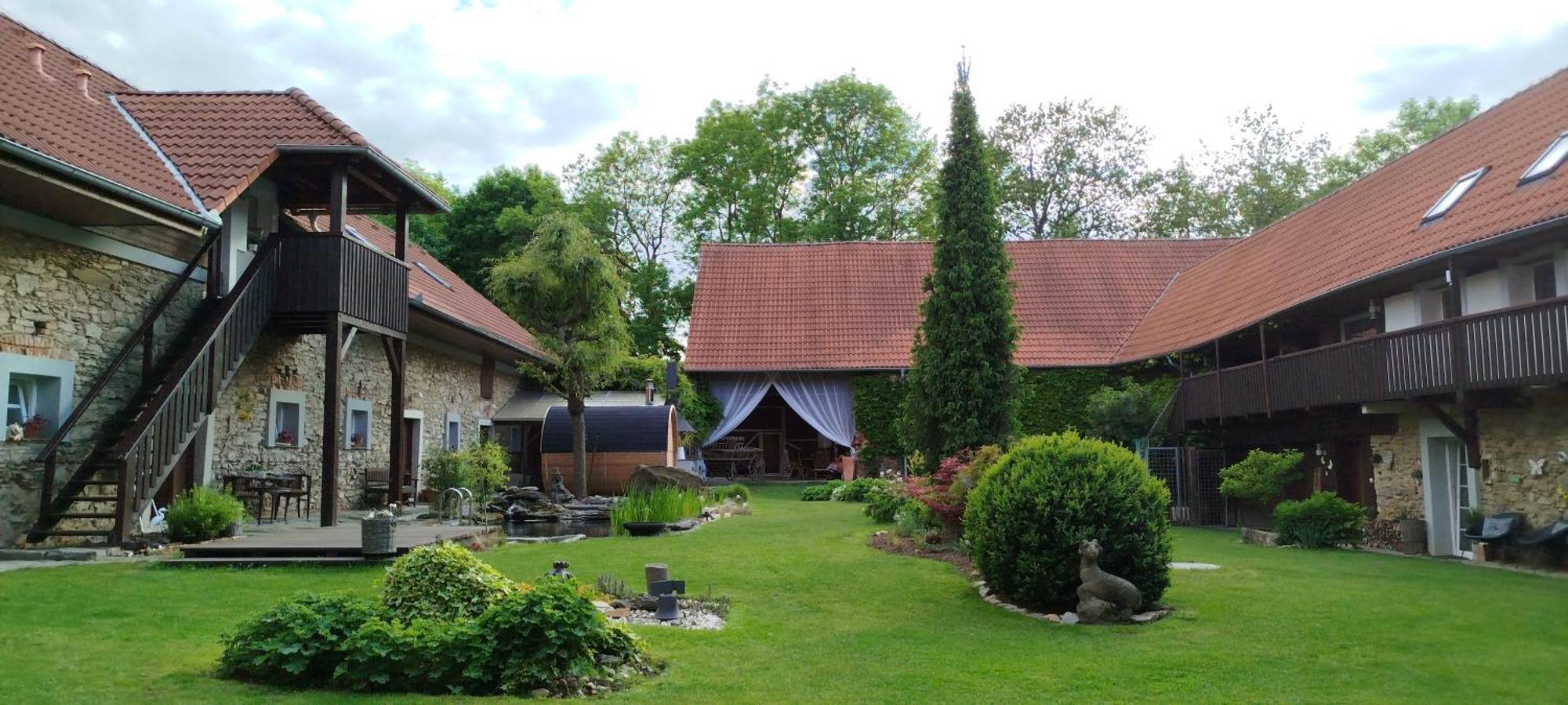 Statek Kloubek Daire Chabičovice Dış mekan fotoğraf